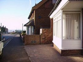 Apartment with distant view of the sea