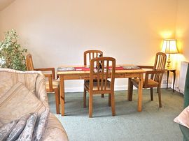 Dining area end of living room