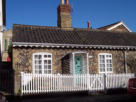 Charming flint cottage