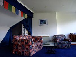 Comfortable lounge area