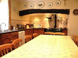 Large Family Kitchen with Aga