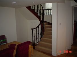 Winding Staircase to Bedrooms
