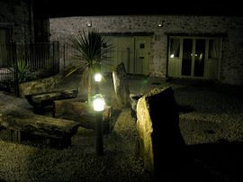 Courtyard at Night