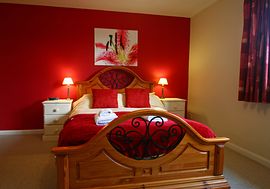 Holly Cottage master bedroom