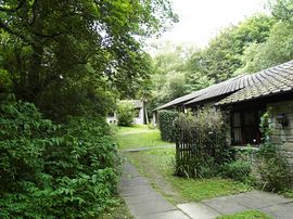 Walkway to cottage