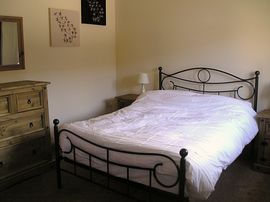 spacious double bedroom