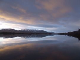 Loch Mhor, opposite the Old Schoolhouse
