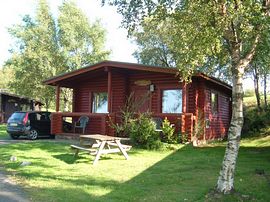 Cosy log cabin  Bamburgh Lodge