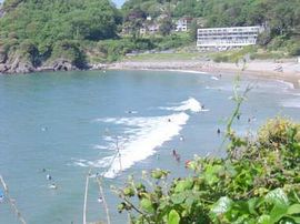 Redcliffe Apartments from the coastal path