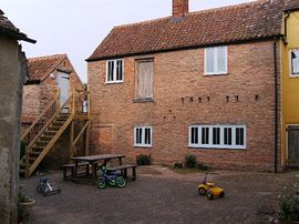 Potting Shed and Brew House from Stable Yard