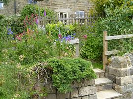 Garden viewed from footpath