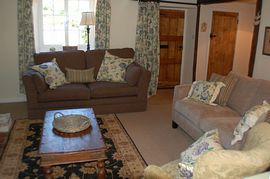 Cosy cottage sitting room