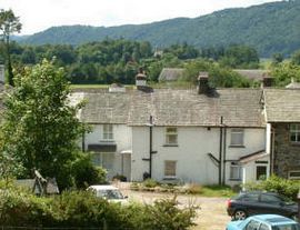 Parking at the rear of the cottage