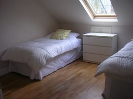 Belcote cottage upstairs  bedroom