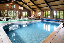 Our Indoor heated pool