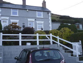 Velvet Cottage viewed from the lane