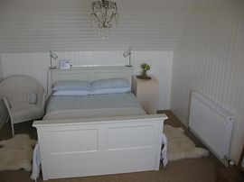 An upstairs bedroom