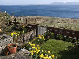 Cottage garden and view