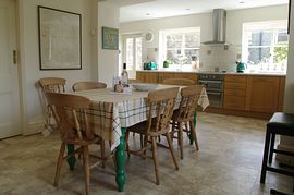 Large kitchen, fully equipped at Green Bank in West Burton.