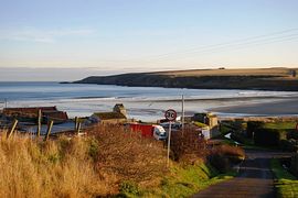 View of Sandend Bay