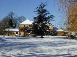 Spinney House in Winter
