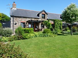 cottage from garden