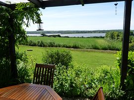 view looking west from patio