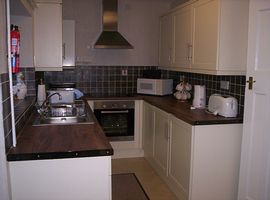 Kitchen with dining area