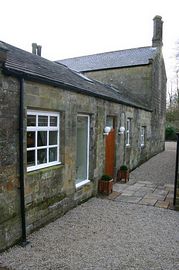 Front door of Keepers Cottage