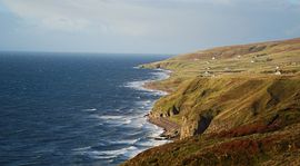 The coastline at Melvaig