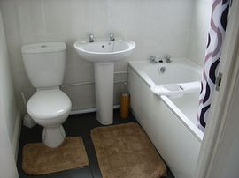 The bathroom