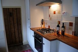 Riverside Cottage modern kitchen