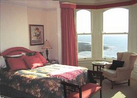 The Master Bedroom has great sea views, 
