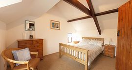 Cosy beamed bedrooms