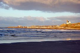 Gardenstown from the Beach